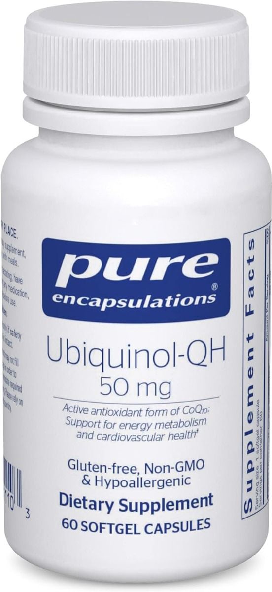 Ubiquinol-Qh 50 MG 60 Capsules