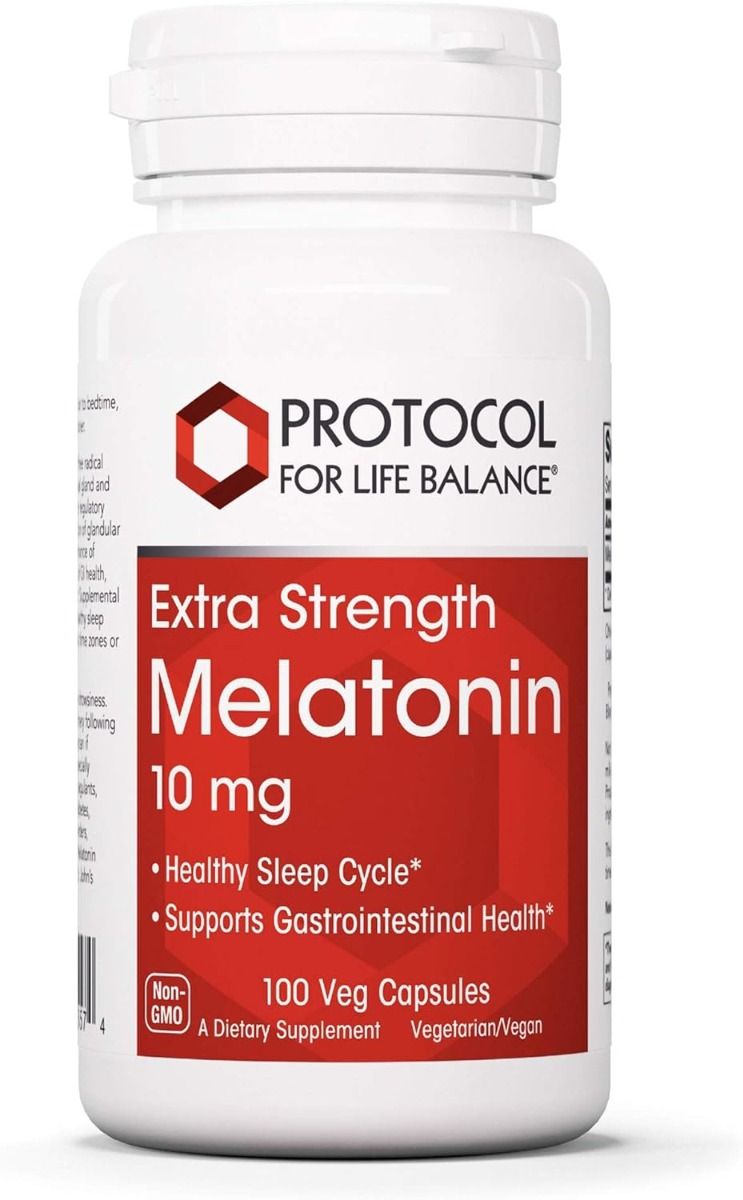 Melatonin Extra Strength 10 MG 100 Veggie Caps
