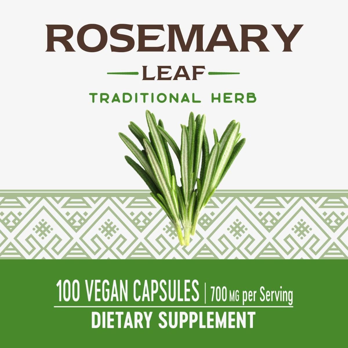 Rosemary Leaf 100Capsules