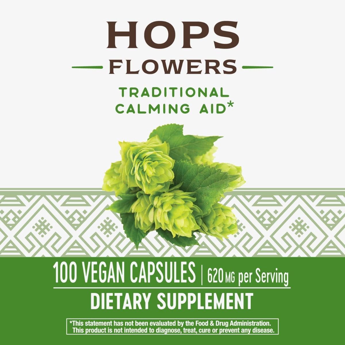 Hops Flowers 100Capsules