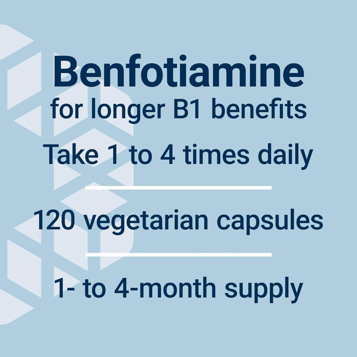 Mega Benfotiamine 250 MG 120 Veggie Caps