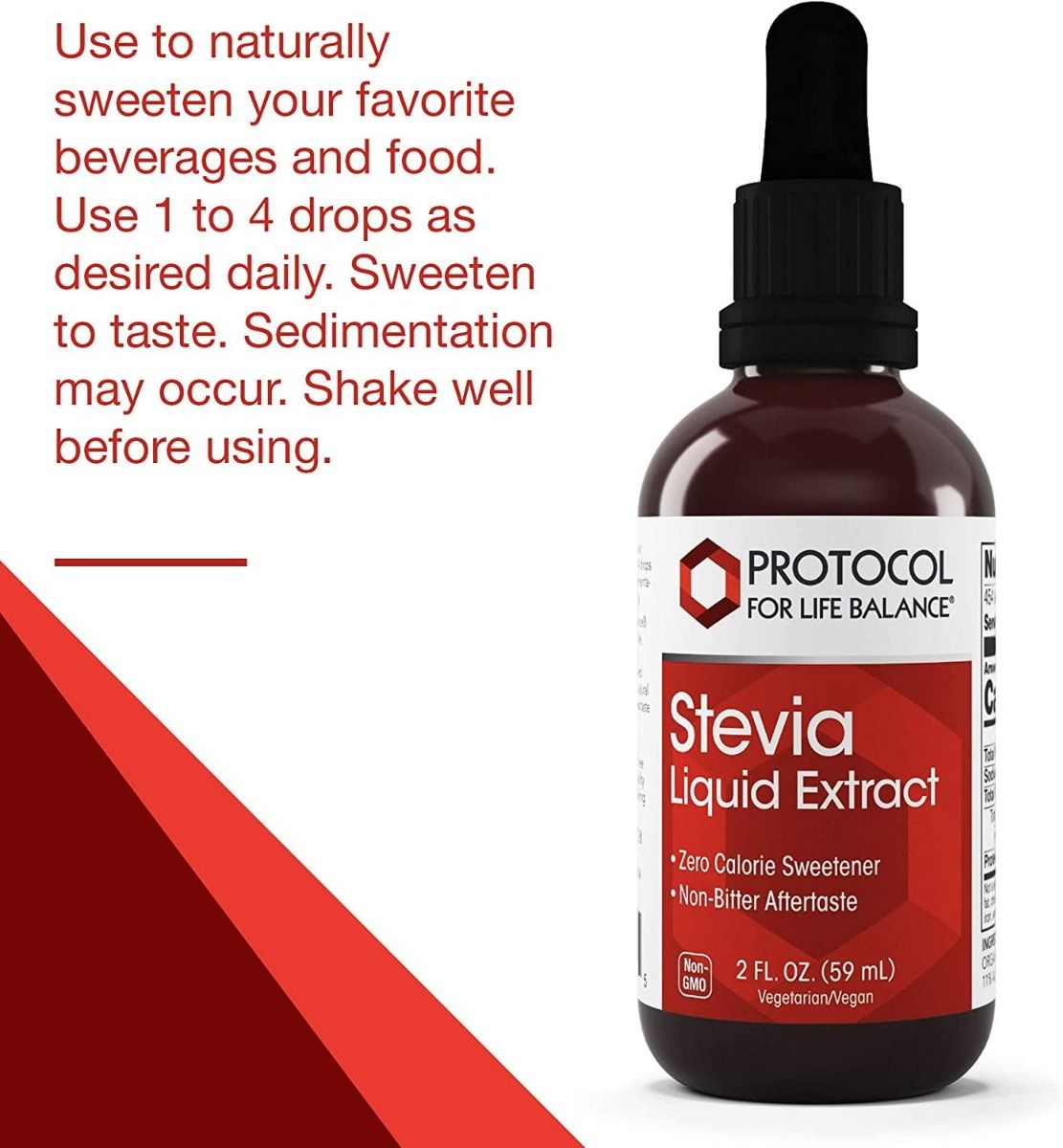 Stevia Extract Liquid 2 Fl. Oz Drops