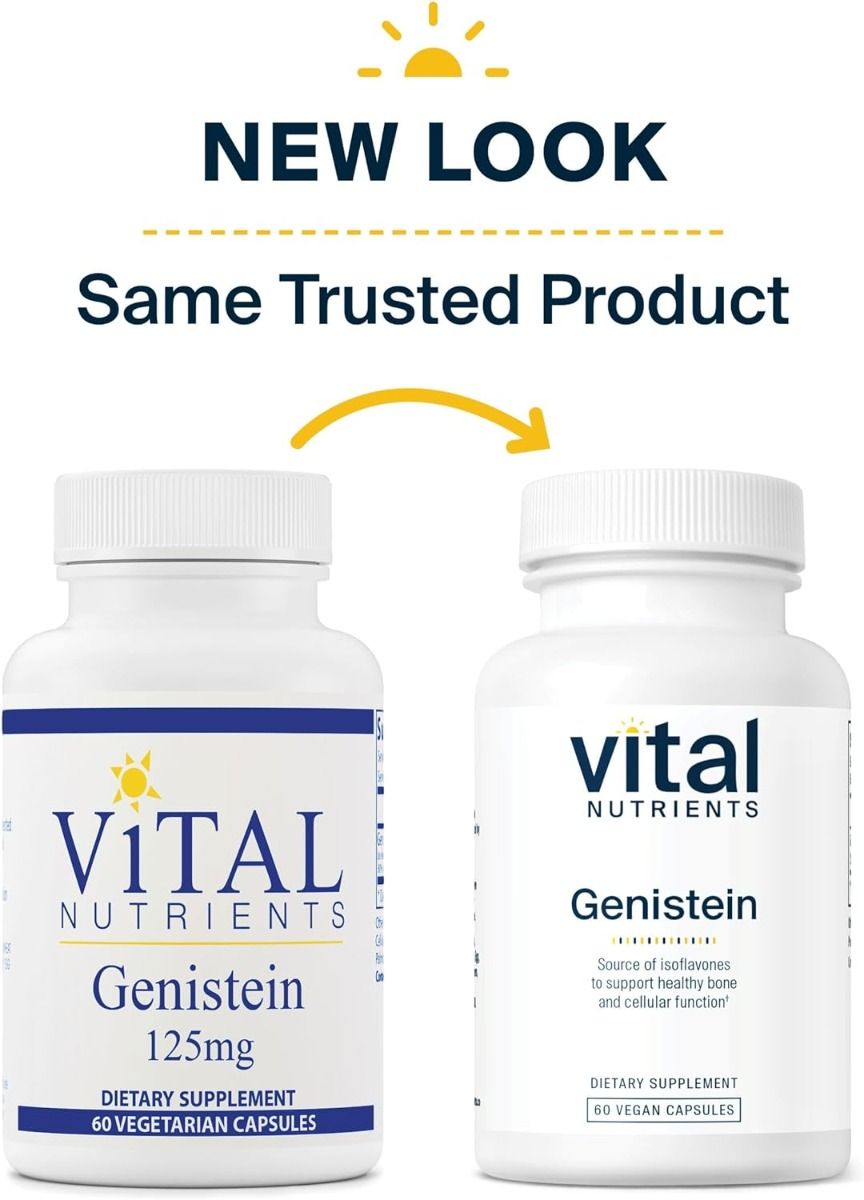 Genistein 125 MCG 60 Capsules