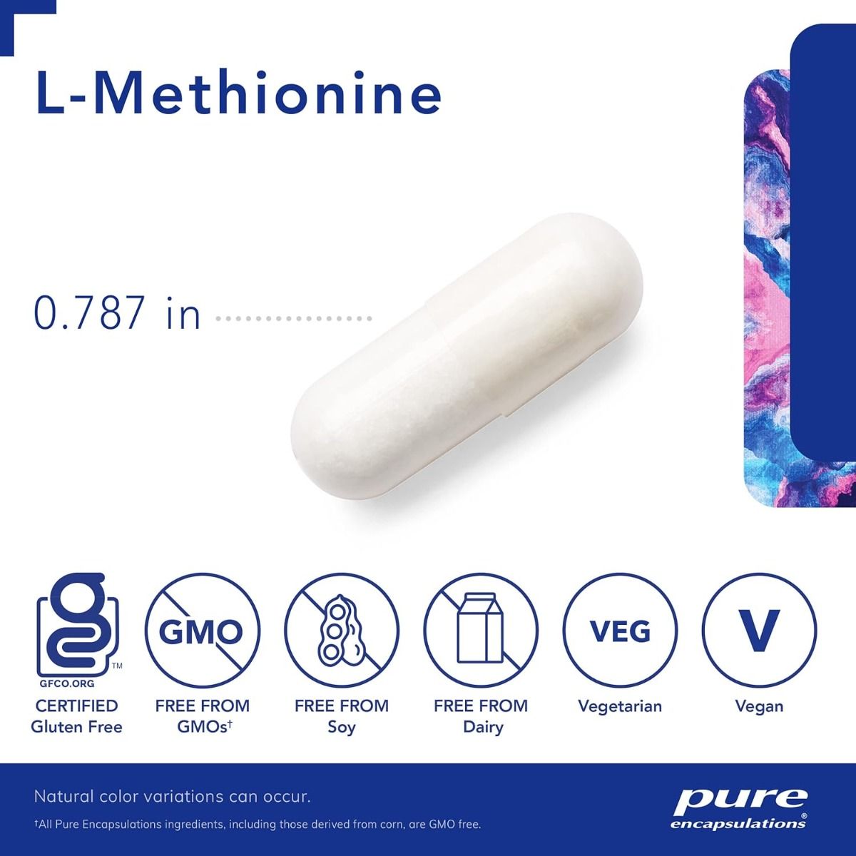 I-Methionine 375 MG 60 Capsules