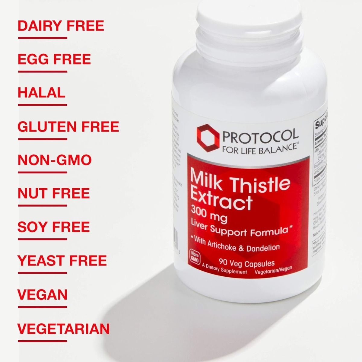 Milk Thistle Extract 300 MG 90 Vegan Capsules