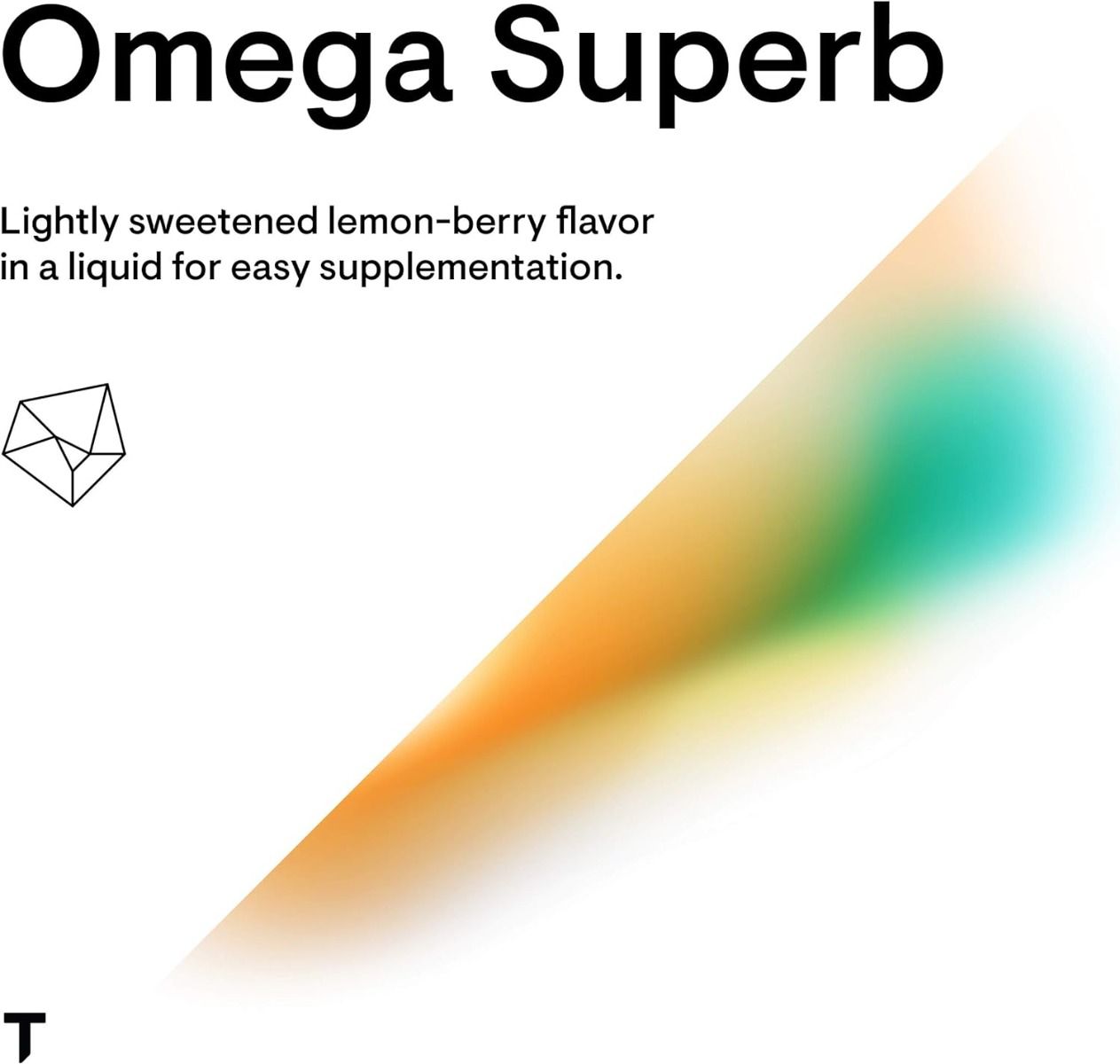 Omega Superb 8.45 Fl Oz (250 M L)liquid Lemon Berry