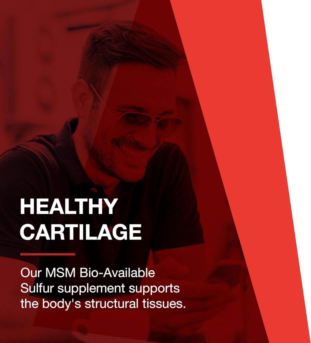 MSM Bio-Available Sulfur 180 Vegan Capsules