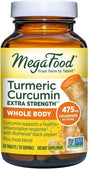 Megafood, Turmeric Curcumin Extra Strength Whole Body, 60 Tablets