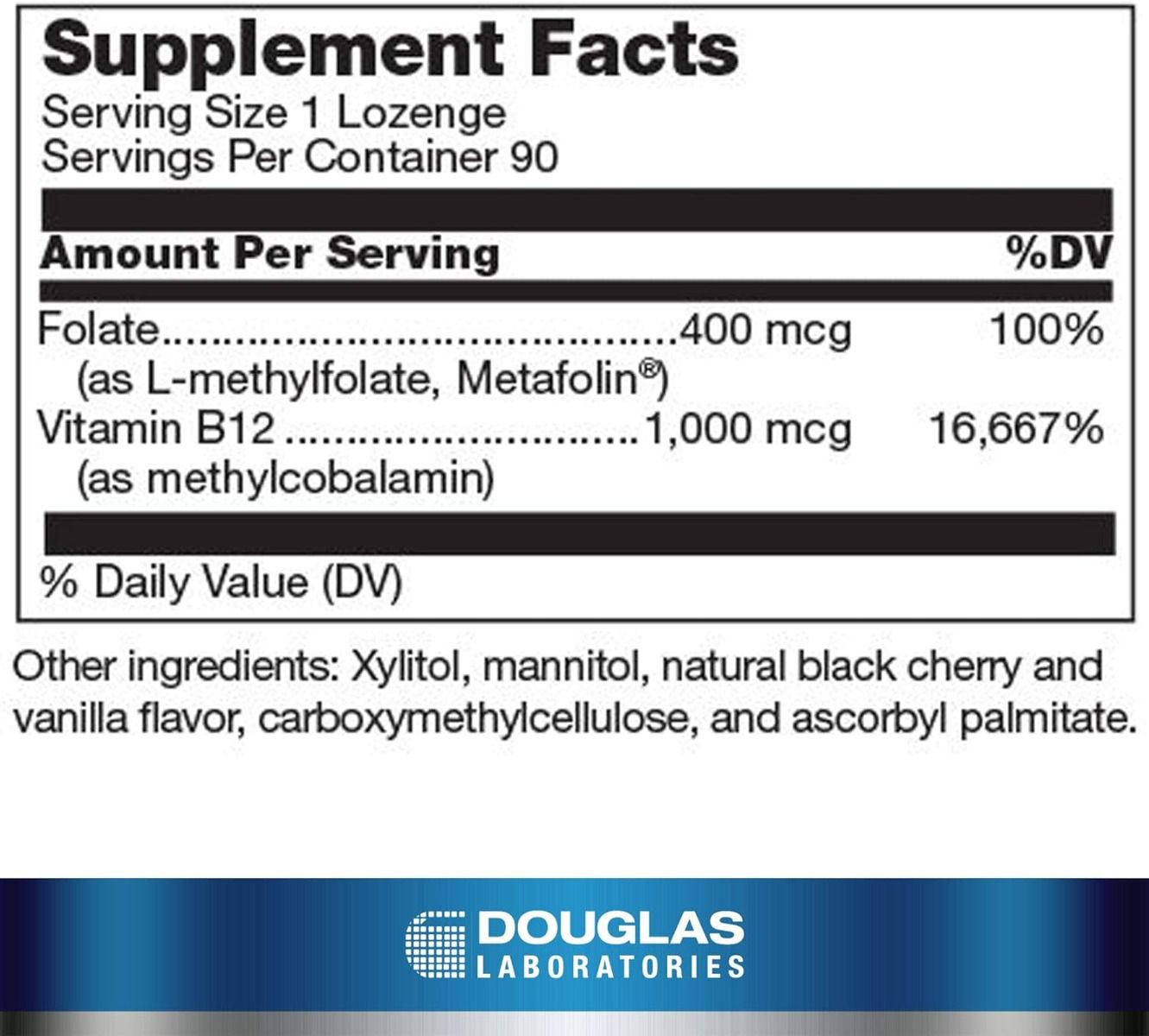Methyl B12 Plus 90 Lozenges