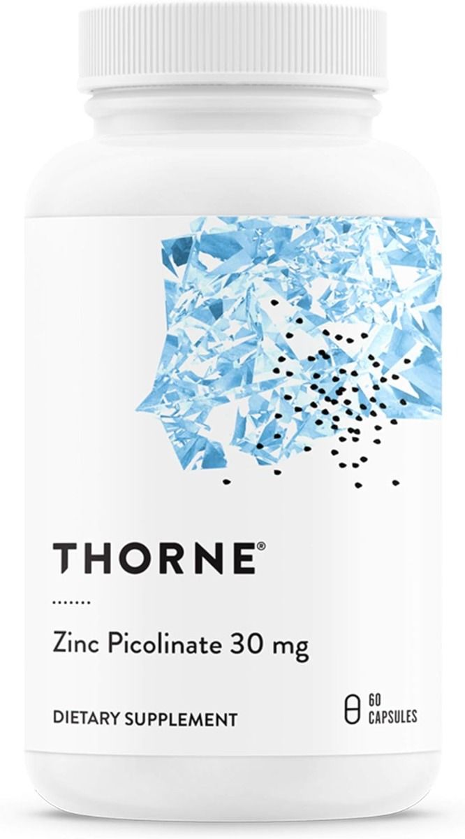 Double Strength Zinc Picolinate 30 MG 60 Veggie Caps
