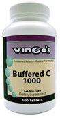 Vinco, Buffered Vitamin C 100 Tablets