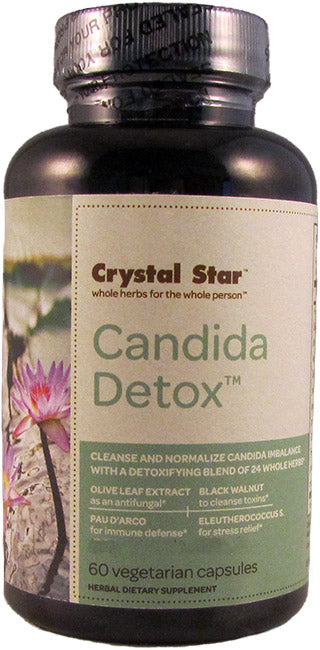 Crystal Star, Candida Detox 60 Veggie Caps -The Natural