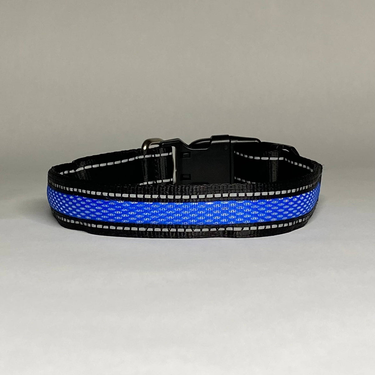 LED Dog Collar: Blue