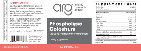 Phospholipid Colostrum 300 G Powder