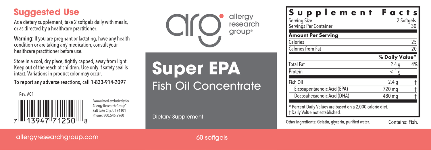 Super EPA 60 Softgels