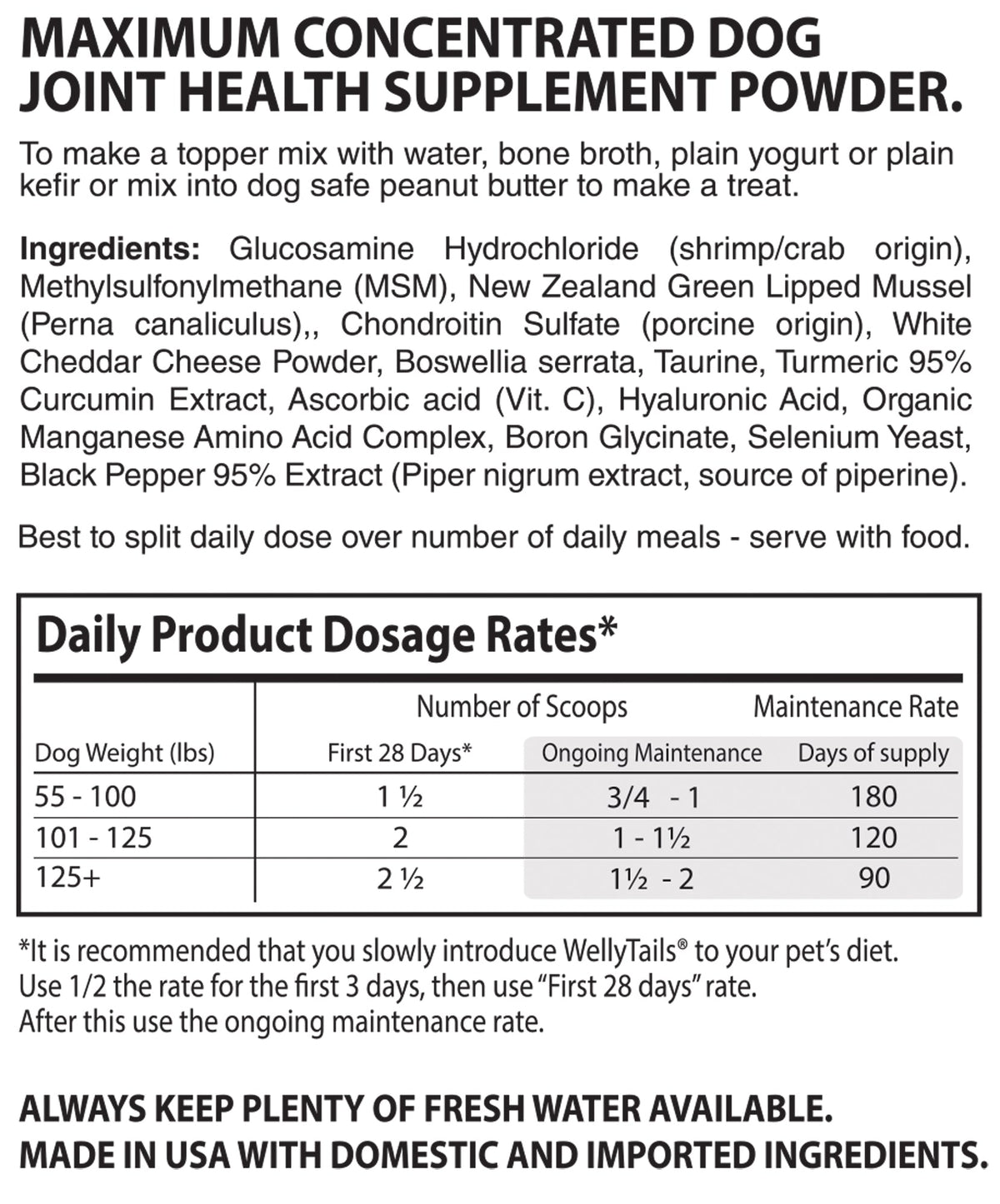 7 Way Hip & Joint MAXIMUM Dog Joint Supplement Made in USA