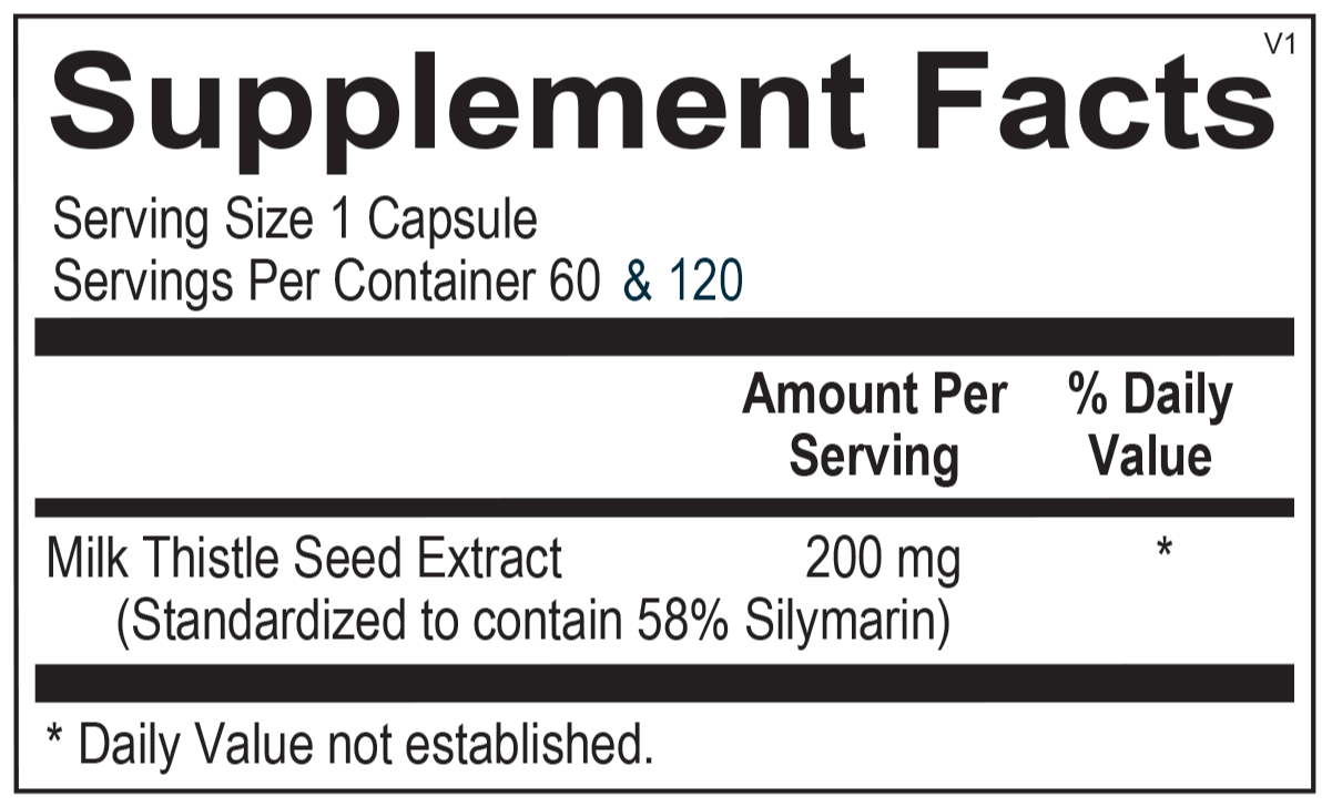 Silymarin Forte 120 Capsules