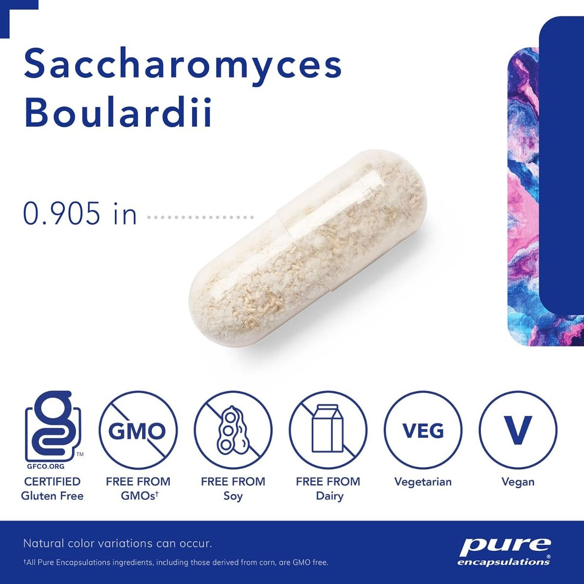 Saccharomyces Boulardii 60 Veggie Caps