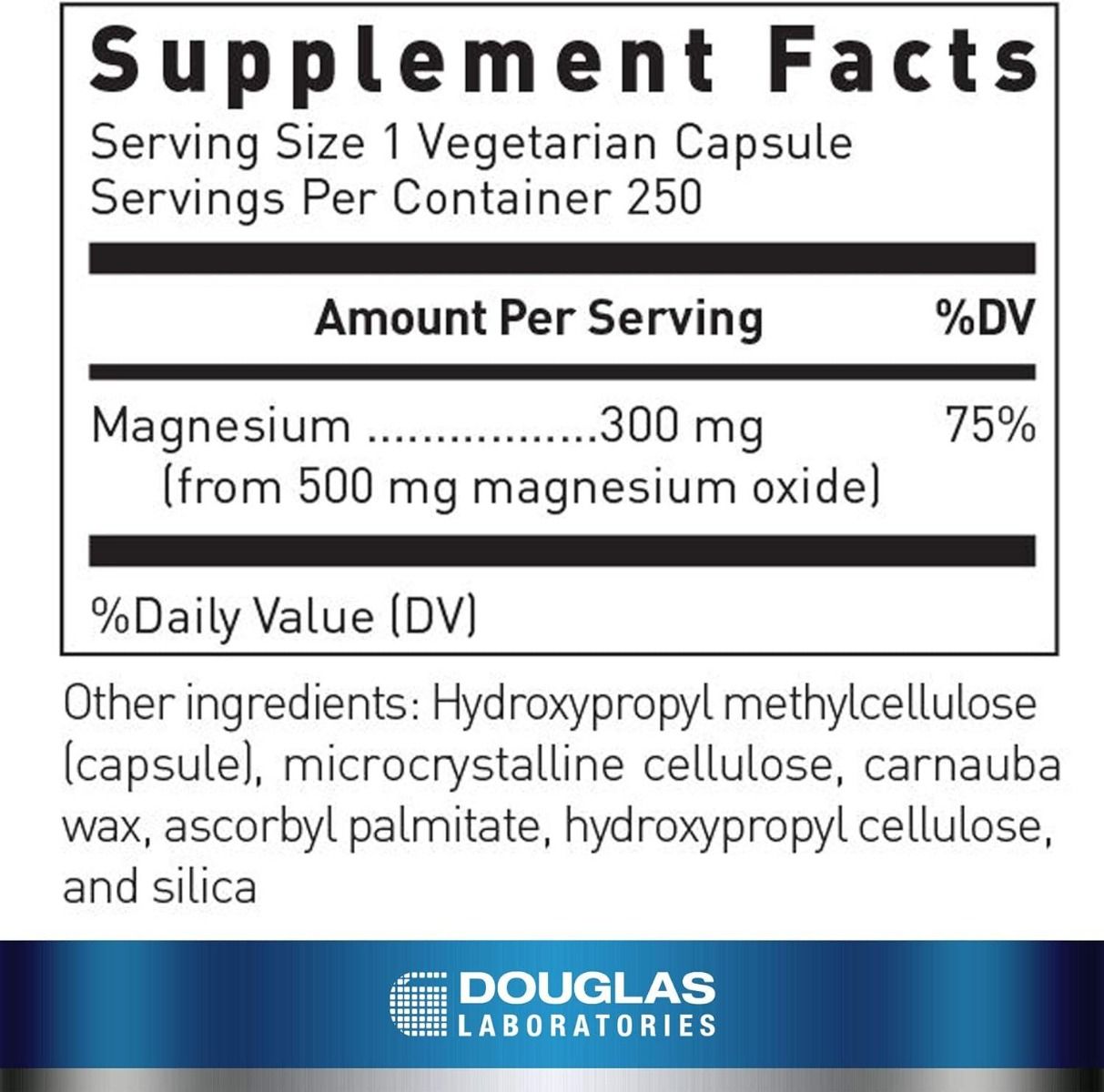 Magnesium Oxide Veggie Caps