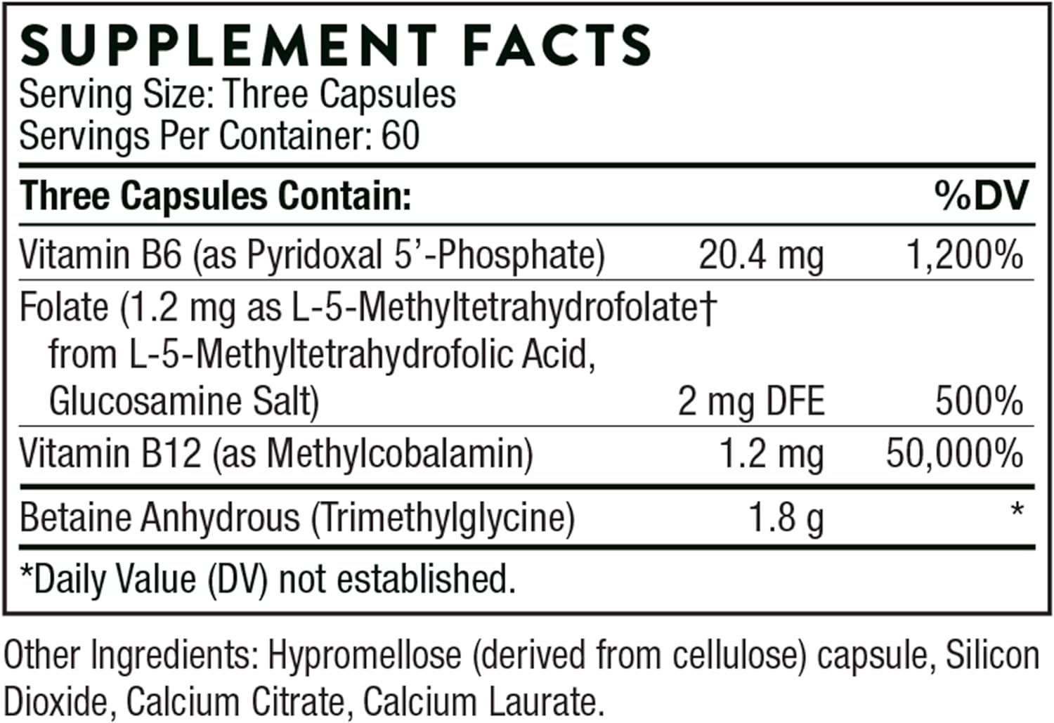 Methyl-Guard 180 Veggie Caps