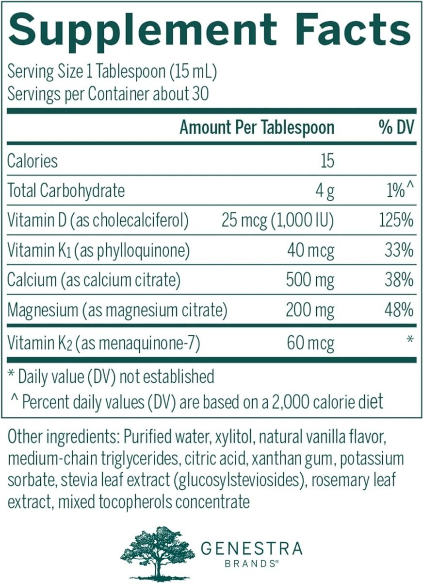 Cal Mag Vanilla Liquid+ 15.2 fl oz (450 mL)Liquid Vanilla
