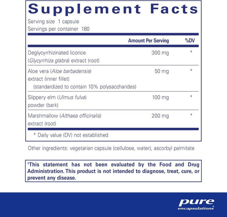 DGL Plus 180 Capsules