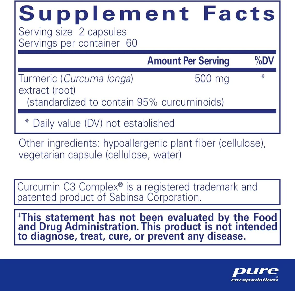 Curcumin 120 Capsules