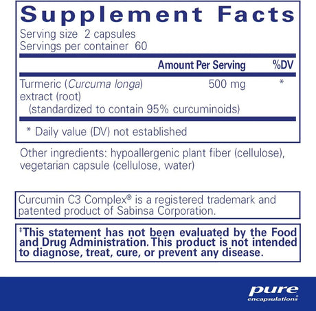 Curcumin 120 Capsules