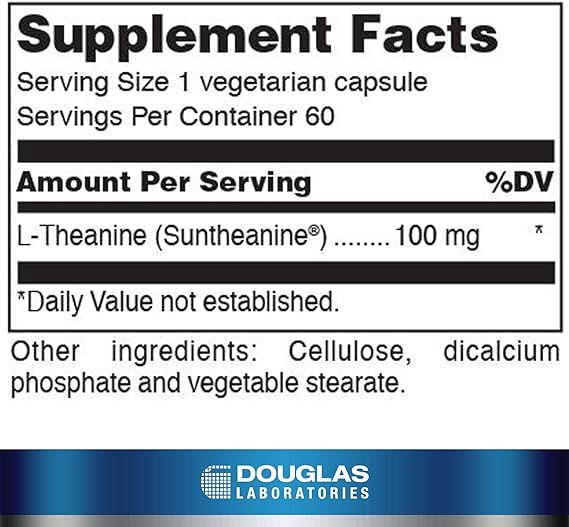 L-Theanine 60 Capsules