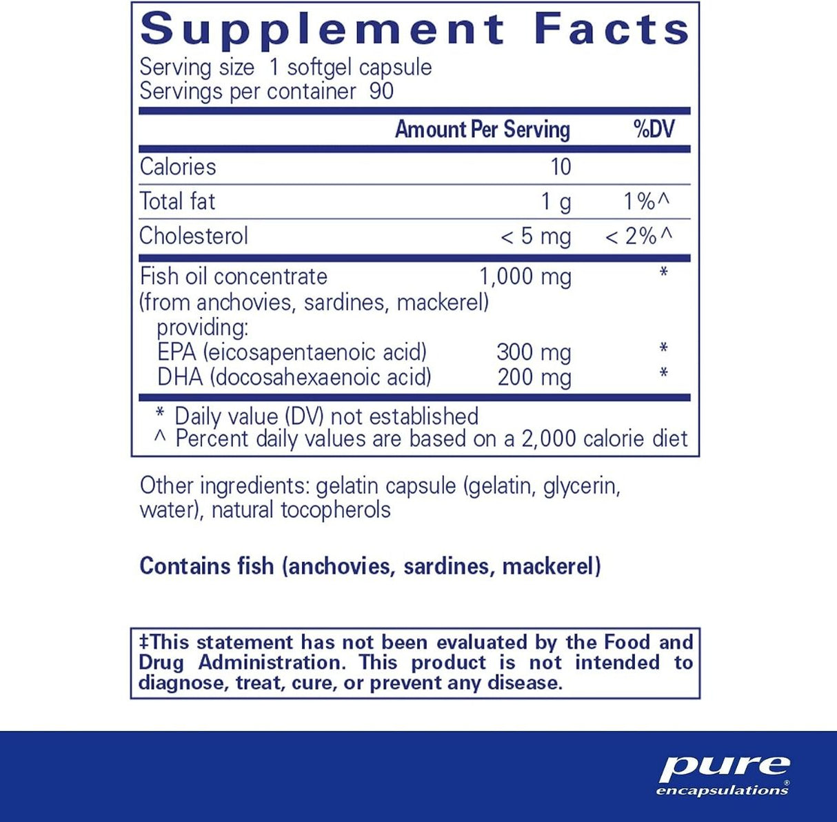 EPA/DHA Essentials 1000 MG Softgels