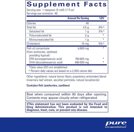 EPA/DHA Liquid 200 MlLiquidNatural Lemon