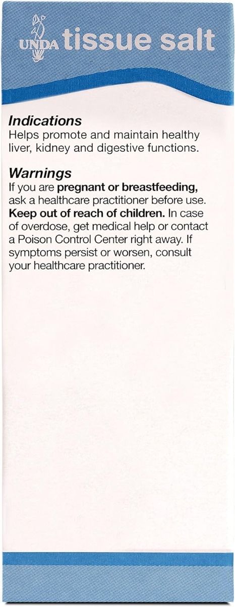 Natrium Sulfuricum 6X Homeopathic Remedy (Schuessler Salt) 100 Tablets