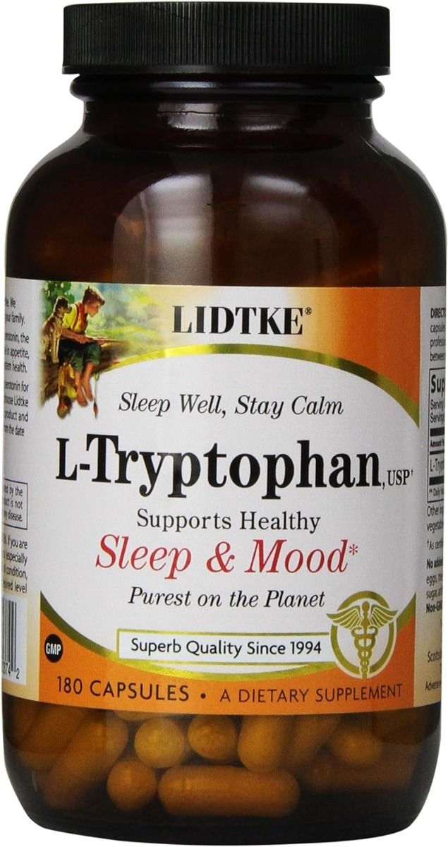 L-Tryptophan 500mg 180c