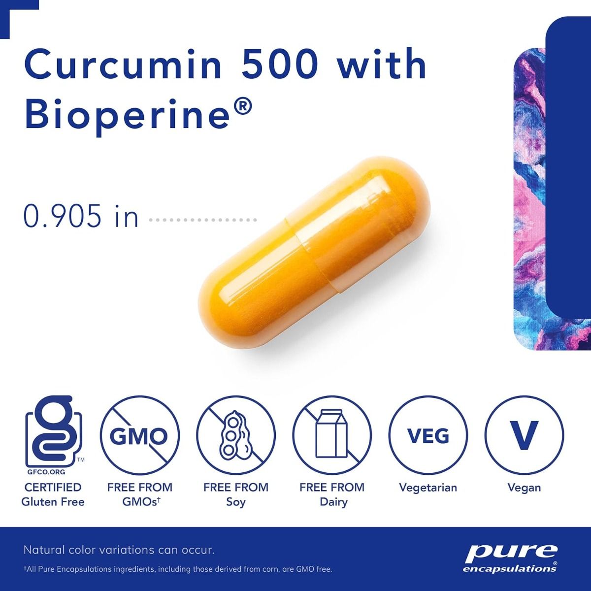 Curcumin 500 With Bioperine 120Veggie Caps