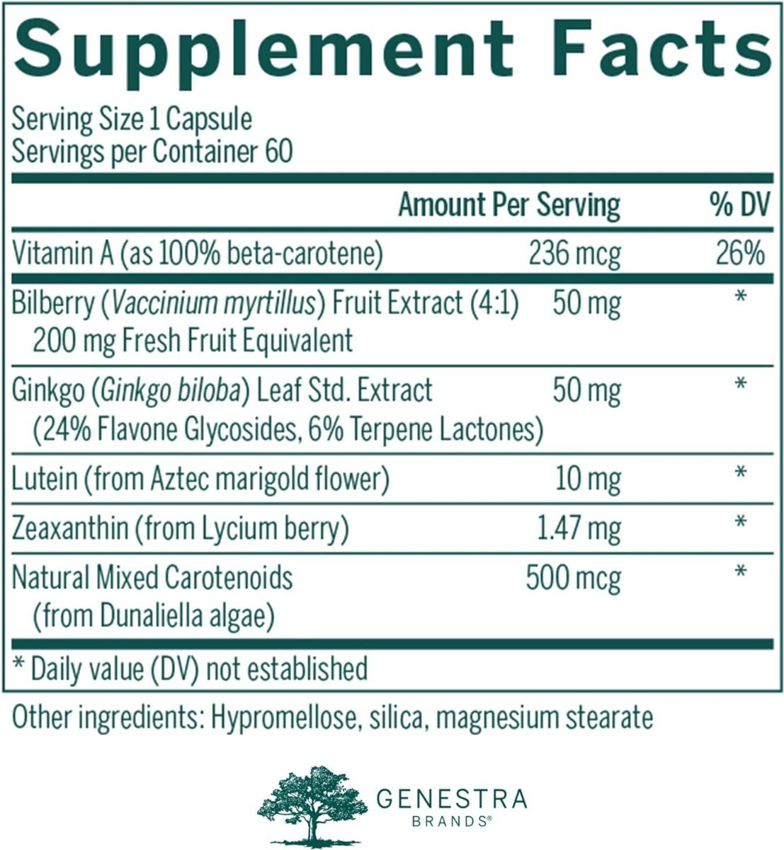 Macular Support 60 Veggie Caps