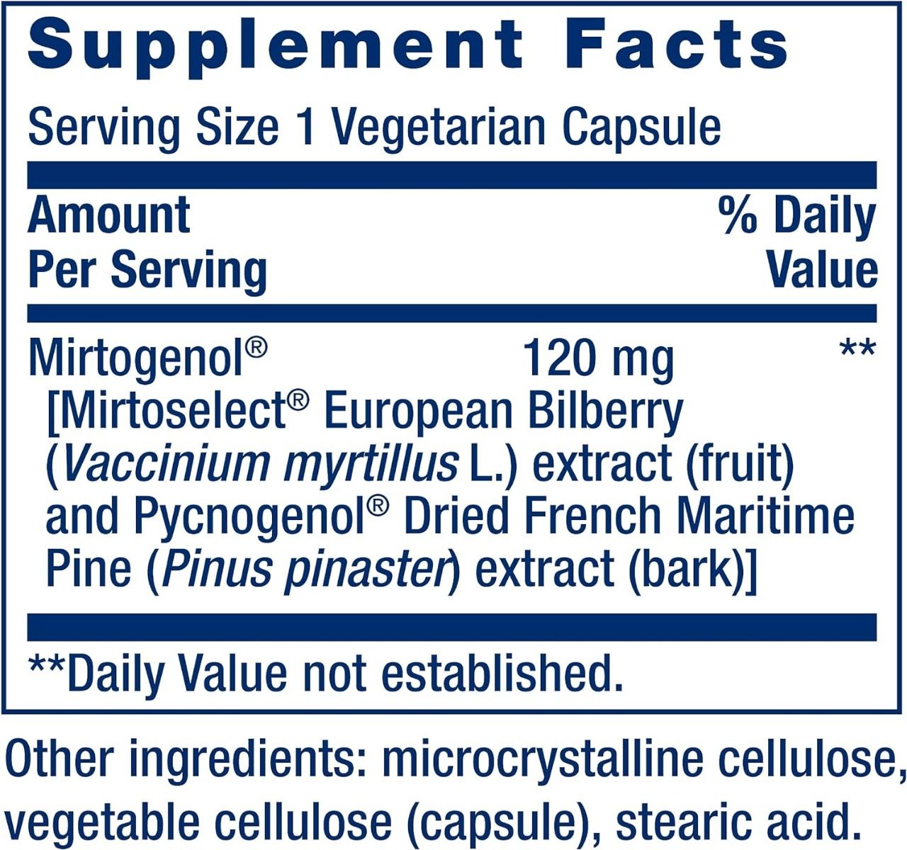 Eye Pressure Support 120 MG 30 Veggie Caps