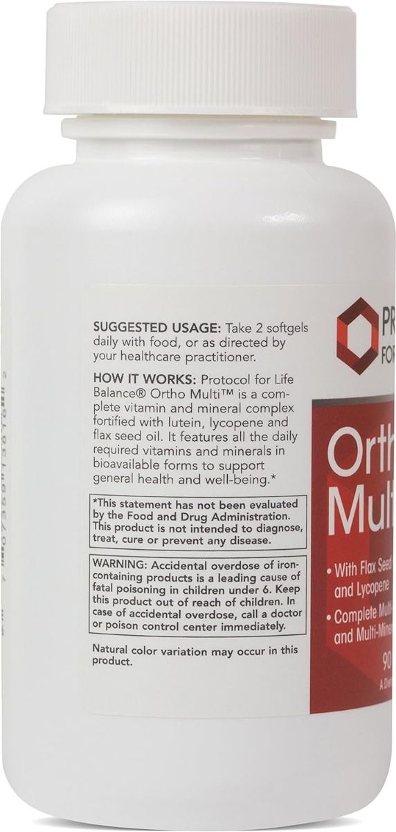 Ortho Multi w/Flax Oil 400 MG 90 Softgels