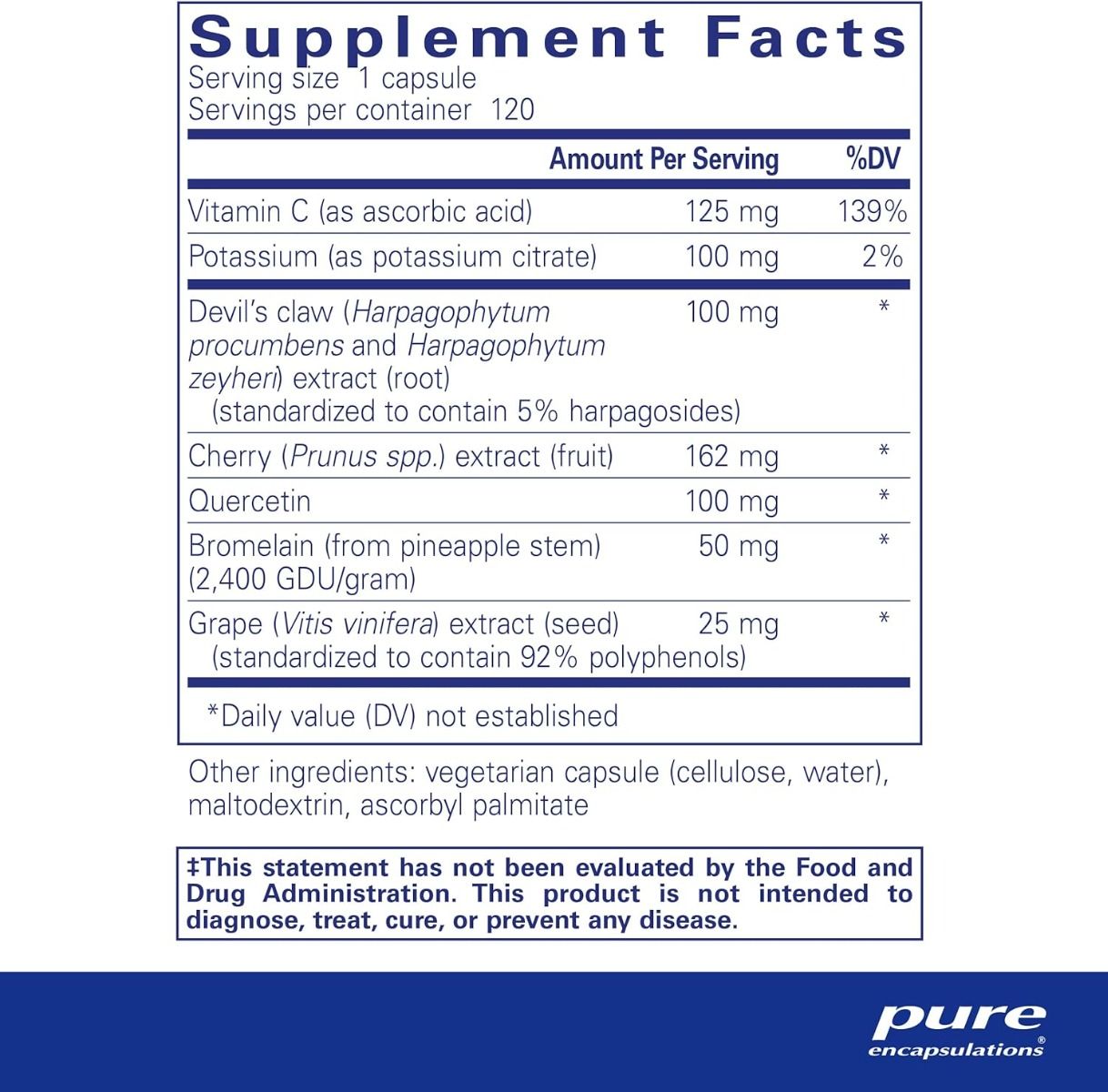 Uric Acid Formula 120 Capsules