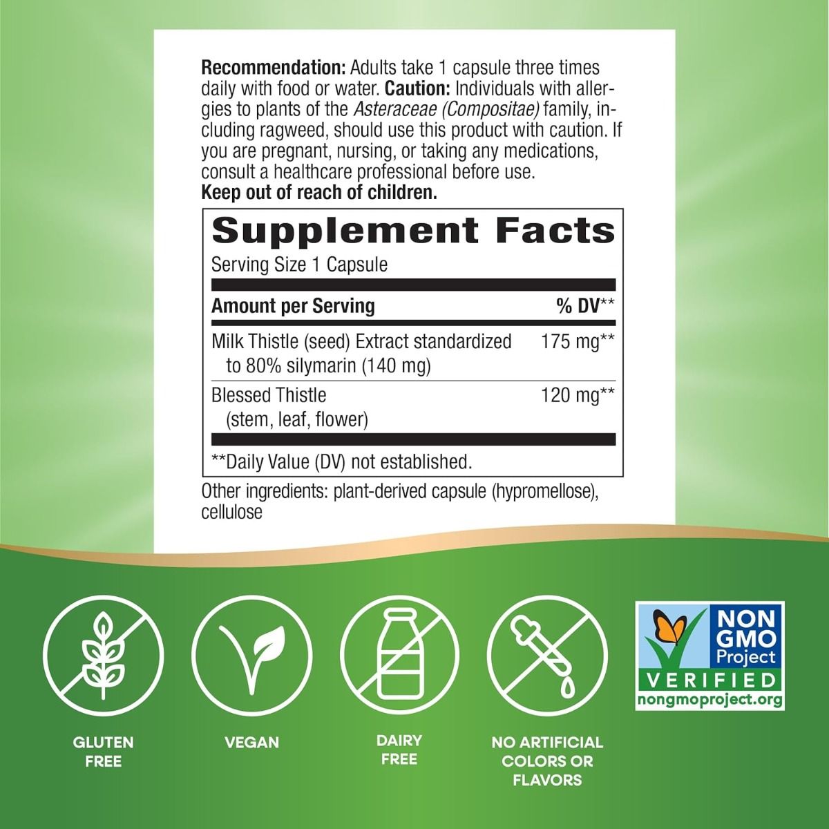 Milk Thistle 60 Capsules