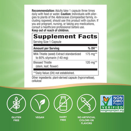 Milk Thistle 60 Capsules