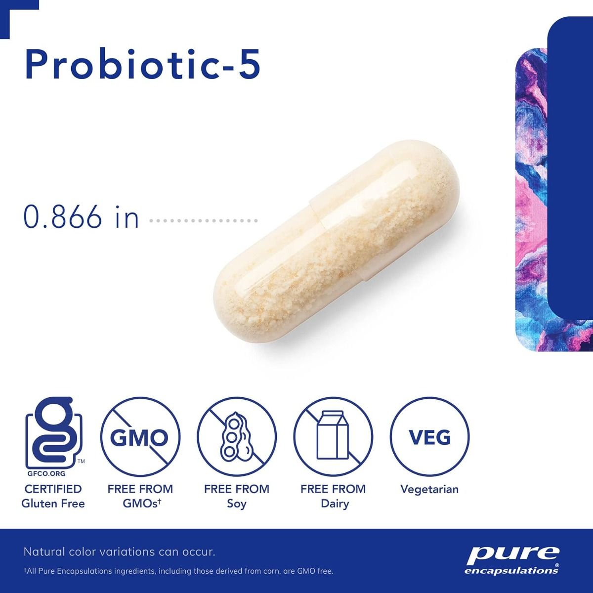 Probiotic-5 (Dairy Free) 60 Capsules