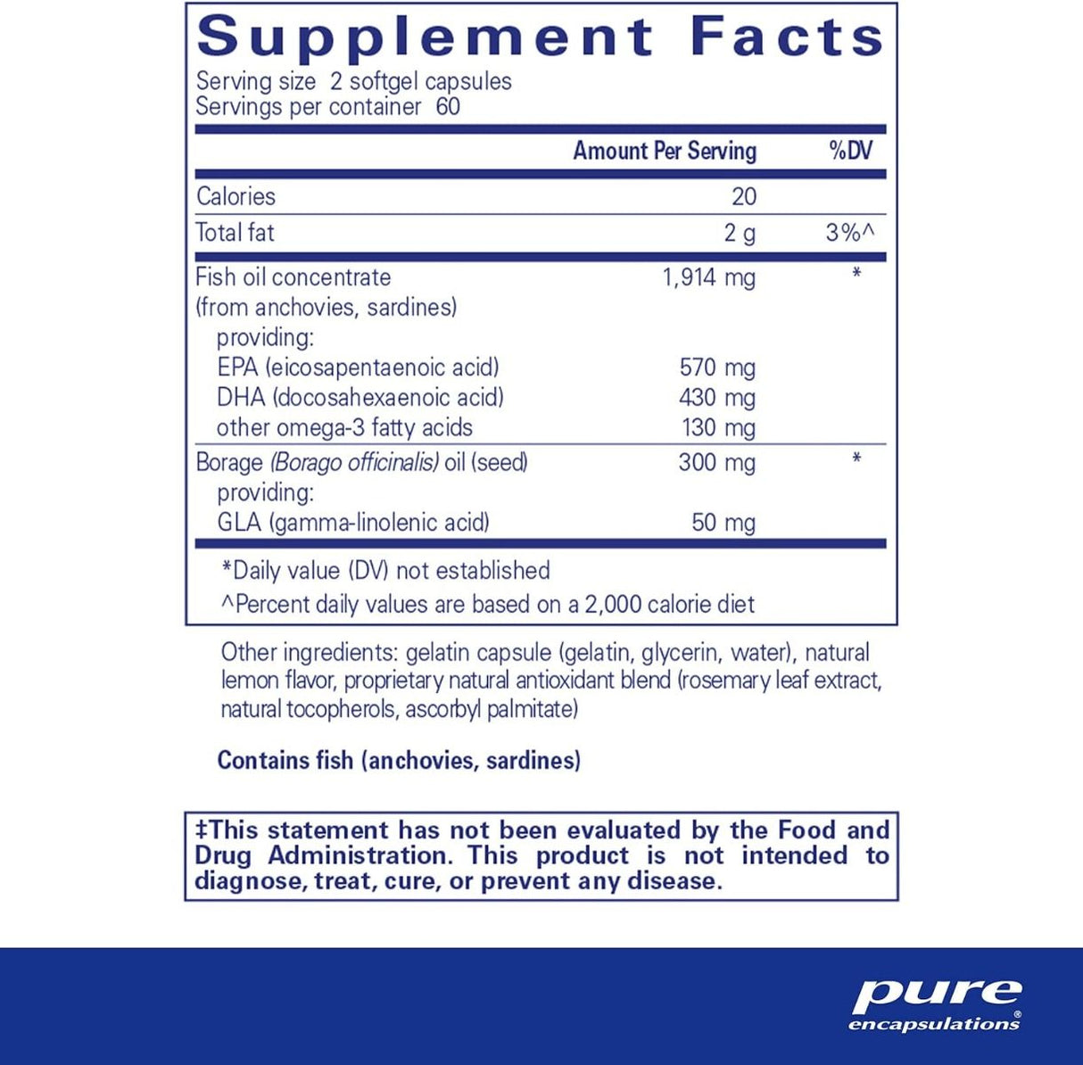 EFA Essentials 120 Softgels