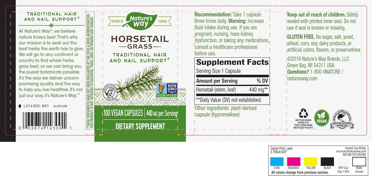 Horsetail Grass 100Capsules