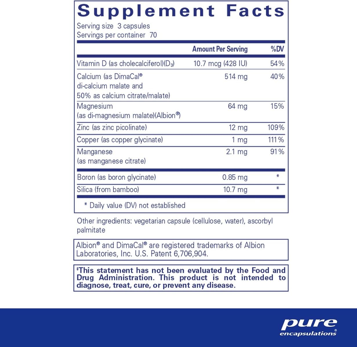 Osteo Balance 210 Veggie Caps