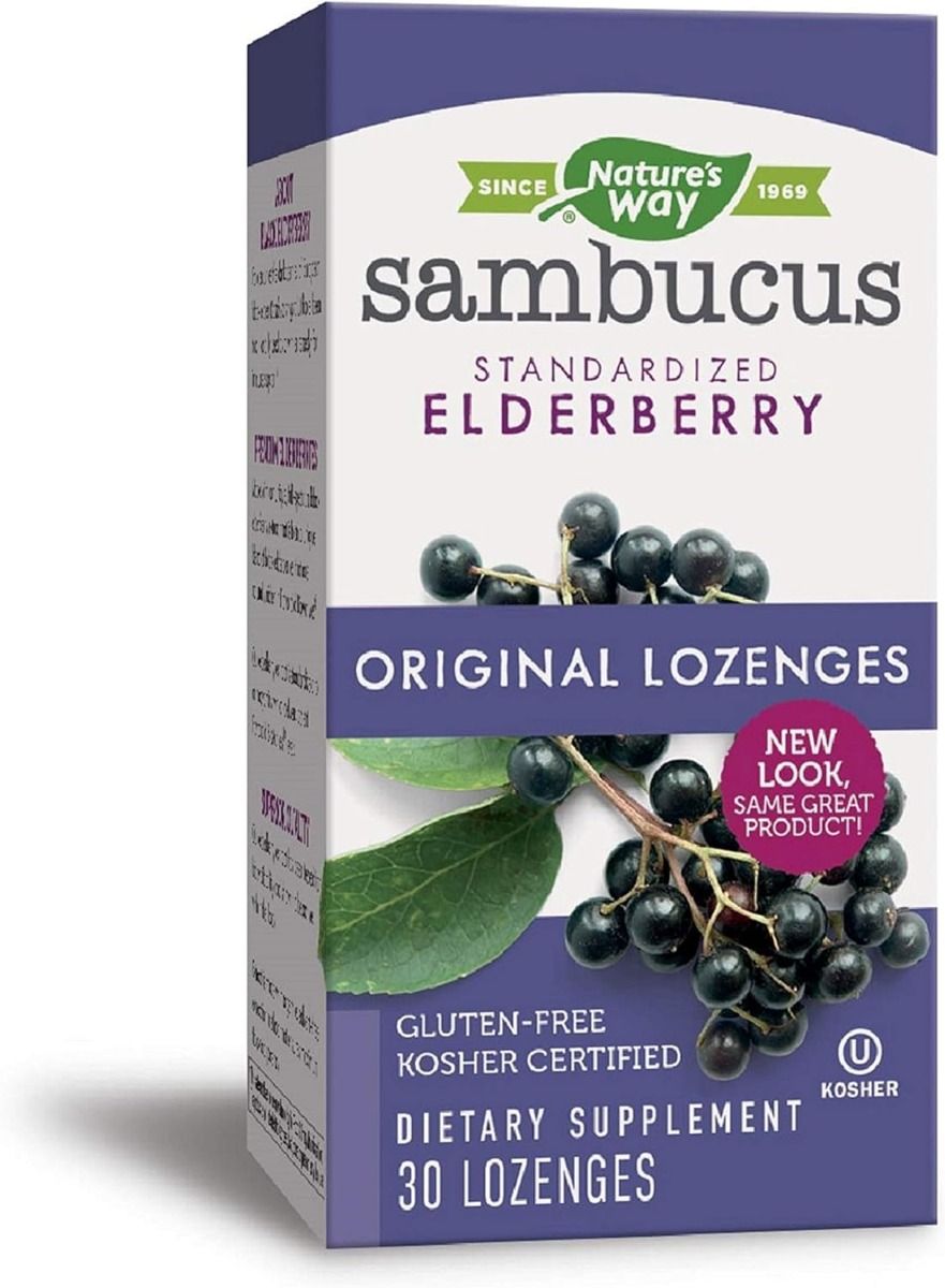 Sambucus 30LozengesBlack Elderberry