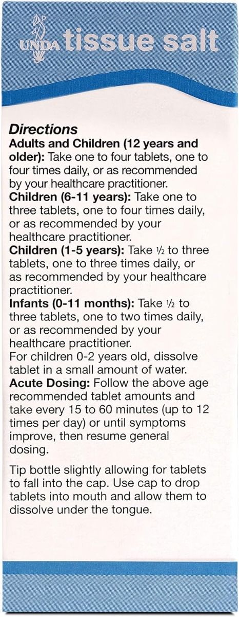 Natrium Phosphoricum 6x Homeopathic Remedy (Schuessler Salt) 100 Tablets