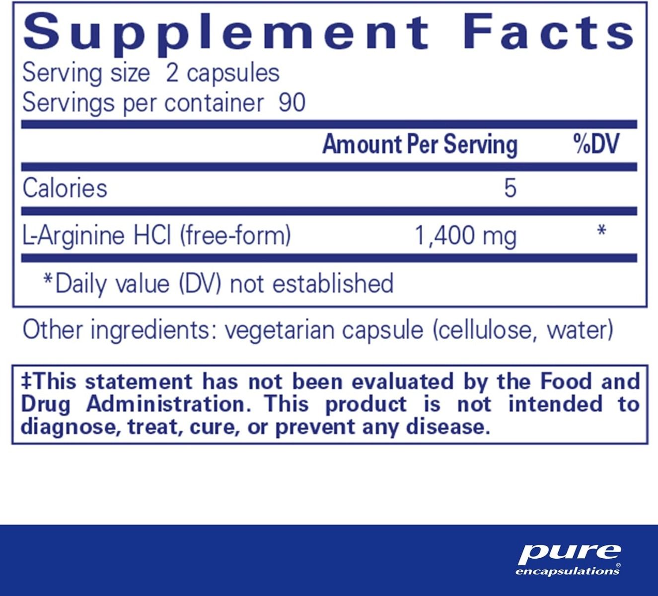 L-Arginine 700 MG 180 Veggie Caps