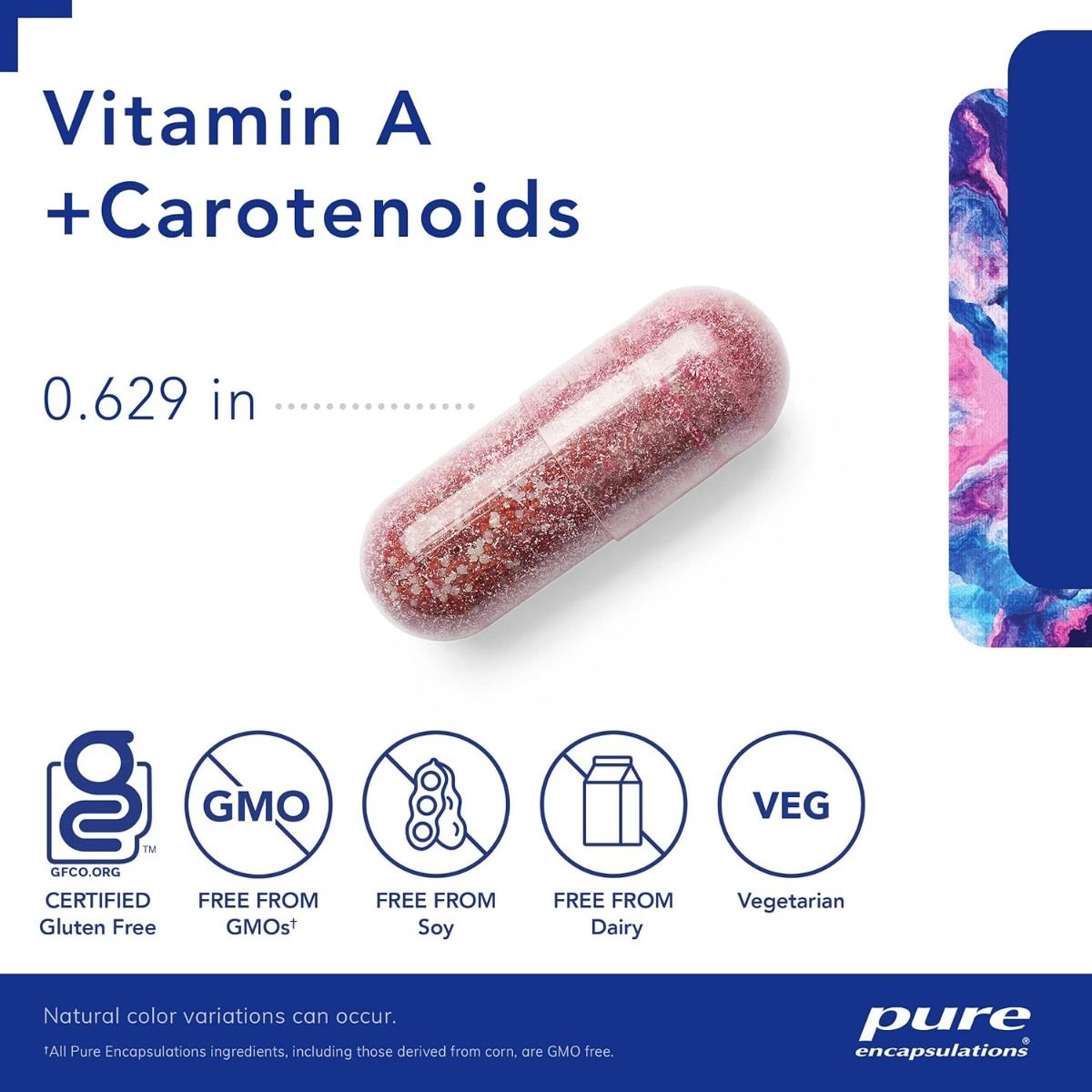 Vitamin A + Carotenoids 5000 IU 90 Capsules