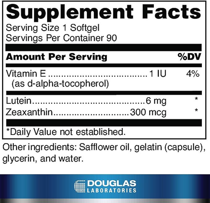 Lutein 90 Softgels