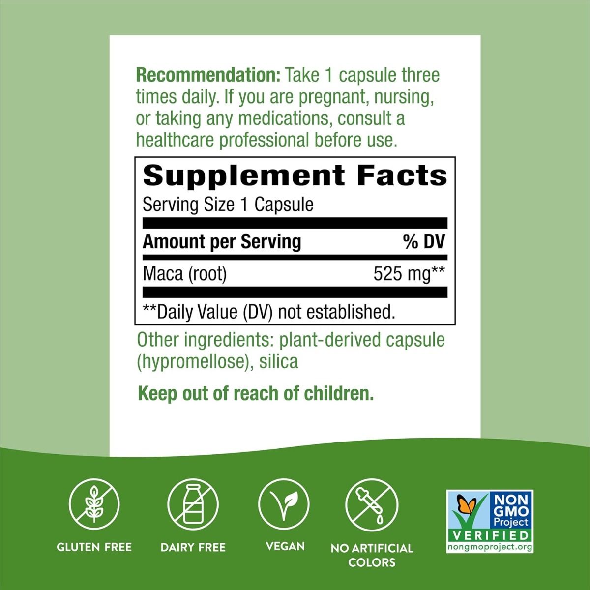 Maca Root 100Capsules
